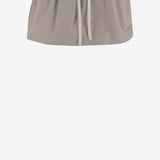 GONNA CORTA IN COTONE CON LOGO MG2638 19CTF0D3K MIU MIU 