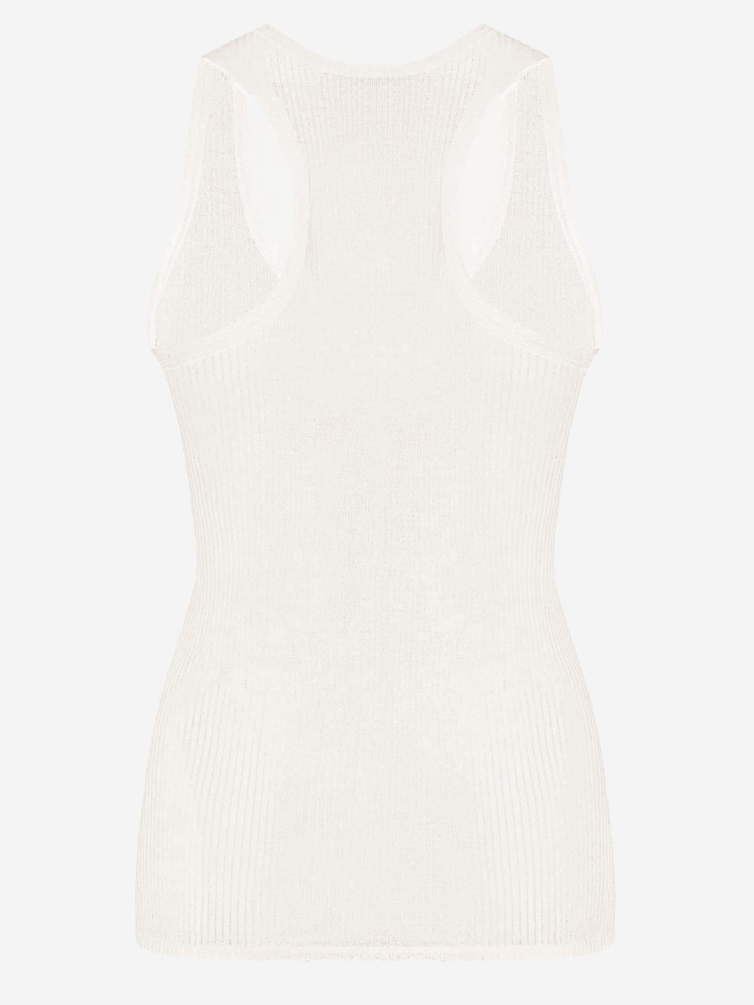 CANOTTA CENDREA IN COTONE 10977K776 IVR THE ROW 