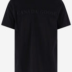 T-SHIRT IN COTONE CON LOGO 1339M1 9061 CANADA GOOSE 