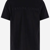 T-SHIRT IN COTONE CON LOGO 1339M1 9061 CANADA GOOSE 