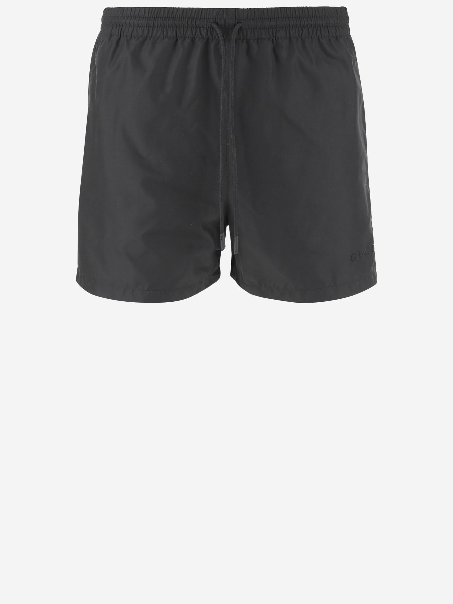 COSTUME DA BAGNO IN POPELINE TECNICO 790916 XHAG21000 GUCCI 