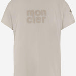 T-SHIRT IN COTONE CON LOGO TEDDY<BR/> 8C00028 89AUO036 MONCLER 