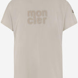 T-SHIRT IN COTONE CON LOGO TEDDY<BR/> 8C00028 89AUO036 MONCLER 