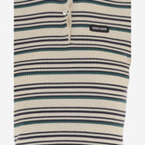 T-SHIRT IN COTONE CON MOTIVO A RIGHE MML03Y 1848F0018 MIU MIU 