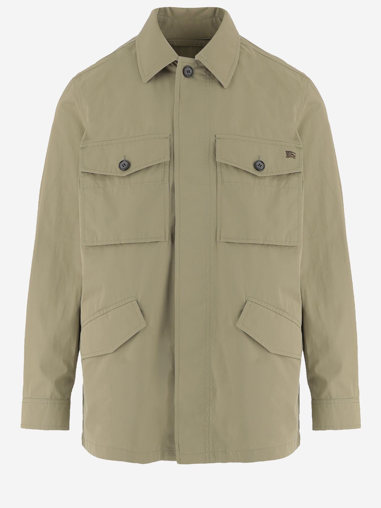 GIUBBOTTO IN COTONE CON QUATTRO TASCHE 8120533 SPARROWBEIGE BURBERRY 