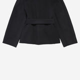 CAPPOTTO WRAP CORTO IN LANA 850609 TRU301000 BALENCIAGA 