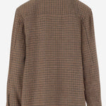 OVERSHIRT IN PIED DE POULE 843378 YZ9CH9773 SAINT LAURENT 