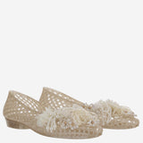 BALLERINE TRASPARENTI CON DECORAZIONE HJ25PSALST01GD01 GOLD HEAVENLY JELLY 