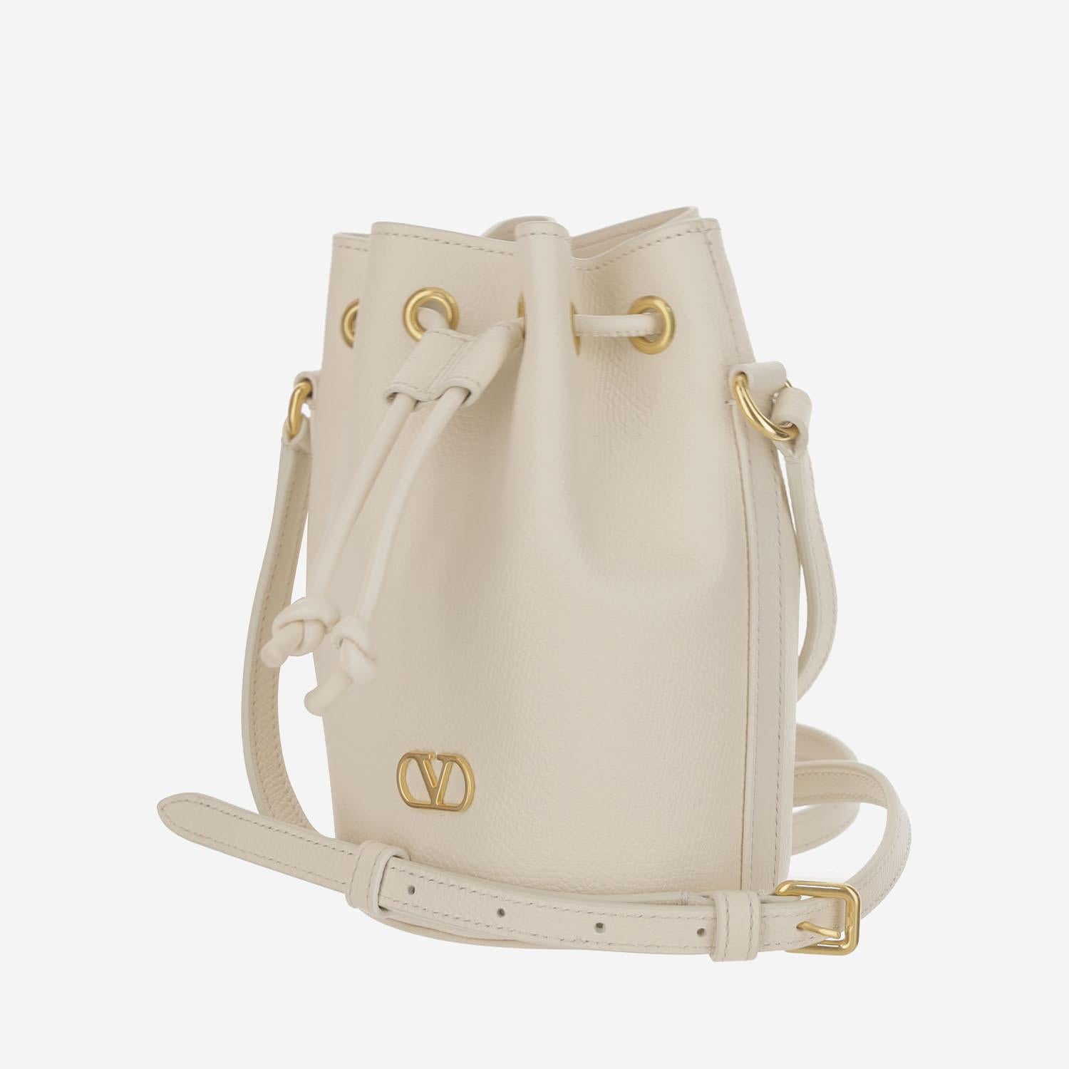 BORSA A SECCHIELLO V-LOGO IN PELLE 7W2P0AJ2 SNPI16 VALENTINO GARAVANI 