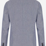 GIACCA MONOPETTO IN LINO GNAPOLI 2655U282 BRIAN DALES 
