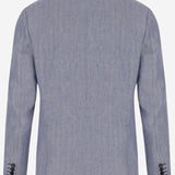 GIACCA MONOPETTO IN LINO GNAPOLI 2655U282 BRIAN DALES 