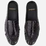 MULES LE LOAFER IN PELLE D'ANGUILLA 869742 0WXAF2013 SAINT LAURENT 