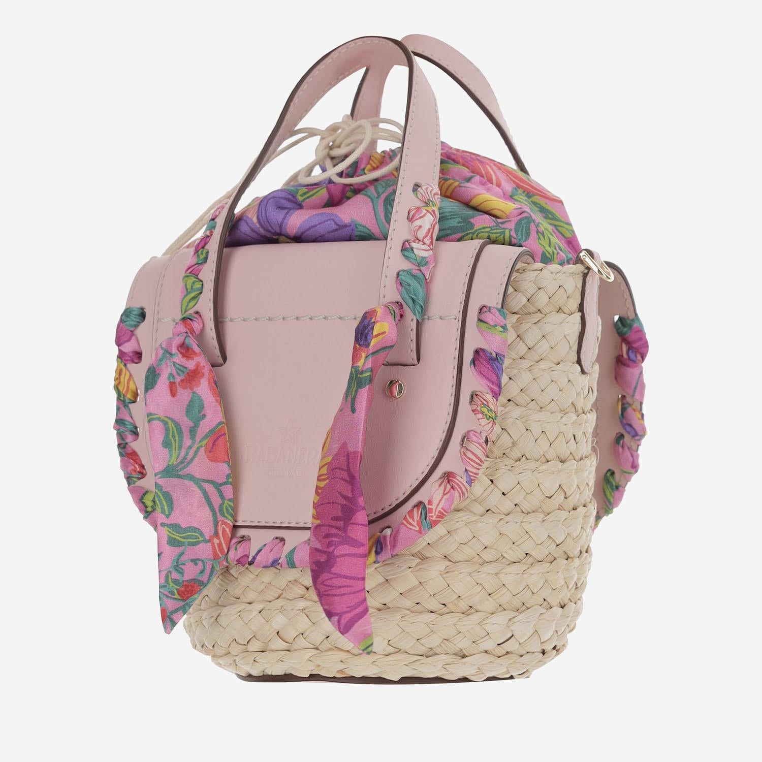 BORSA HABANERA SETA - FIORE BOMBA PICCOLA HABANERASILK BOMBFLOWER CUBA LAB 