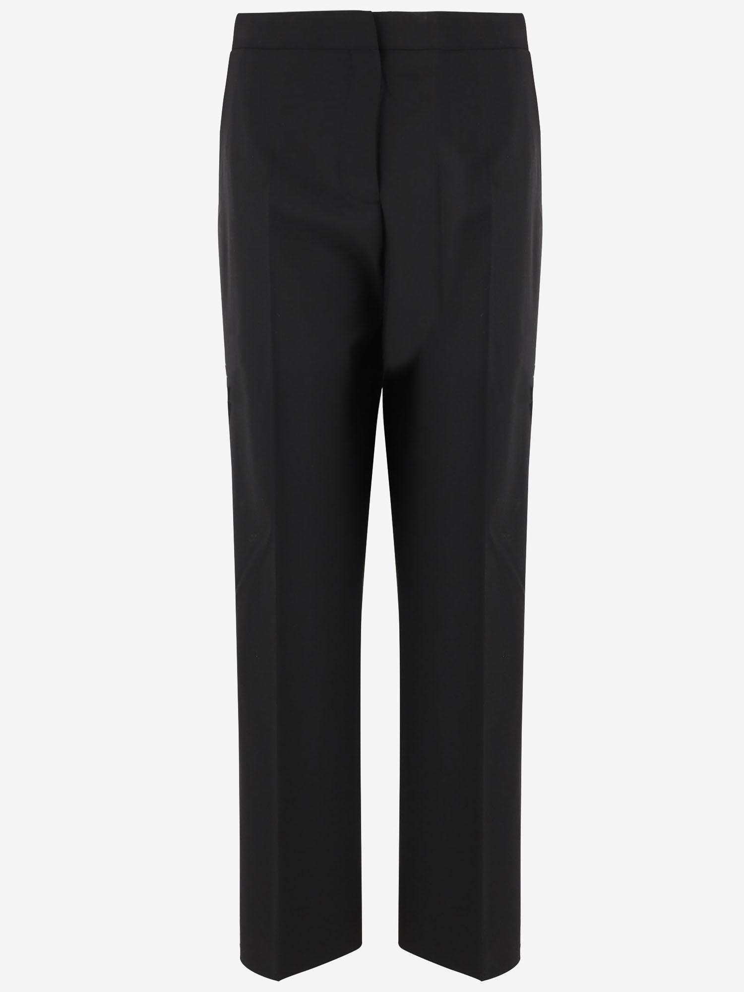 Pantaloni sartoriali in nylon stretch 182215 001 TORY BURCH 