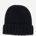 BEANIE IN LANA CON LOGO 3B00026M1172 999 MONCLER ENFANTS 