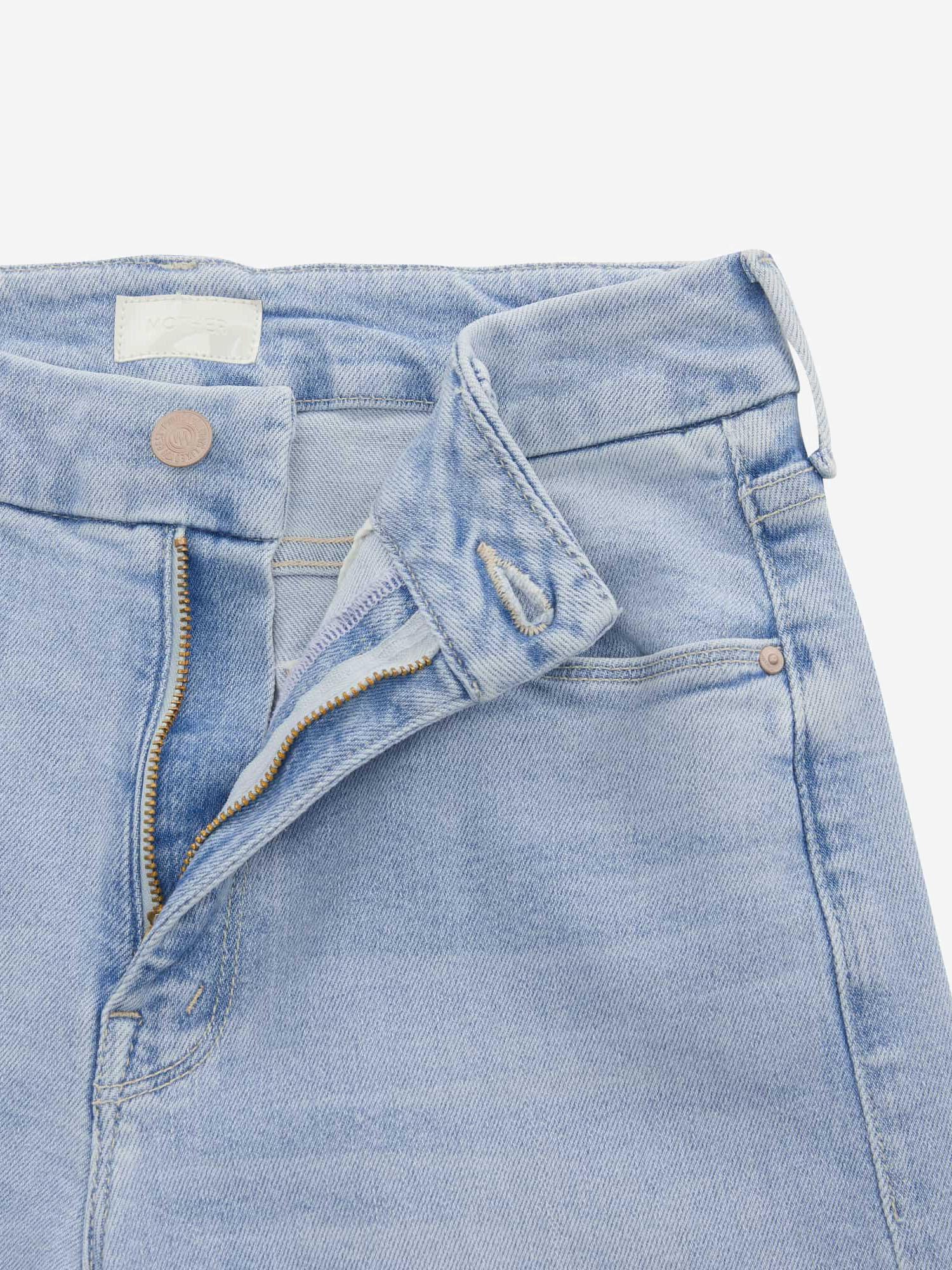 JEANS THE ROLLER SNEAK IN MISTO COTONE STRETCH 10415 1008BIY MOTHER 