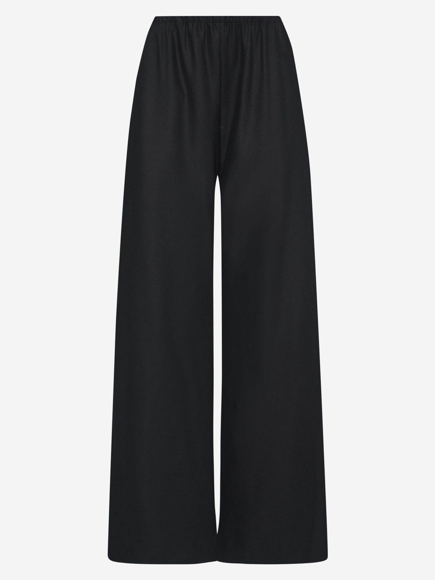 PANTALONI GALA IN LANA VERGINE 8653W4084 BLK THE ROW 