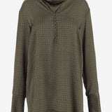 CAMICIA IN SETA CON COLLO DRAPPEGGIATO 010778 2110606 DRIES VAN NOTEN 