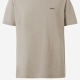 T-SHIRT IN COTONE STRETCH CON LOGO 50506373 275 HUGO BOSS 