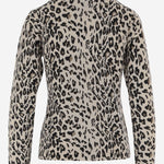 MAGLIONE IN LANA E CASHMERE STAMPA LEOPARDATA 25517642 909 ALLUDE 
