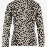 MAGLIONE IN LANA E CASHMERE STAMPA LEOPARDATA 25517642 909 ALLUDE 