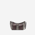 BORSA A TRACOLLA HIGHLANDS MINI 8114728 MAHOGANY BURBERRY 