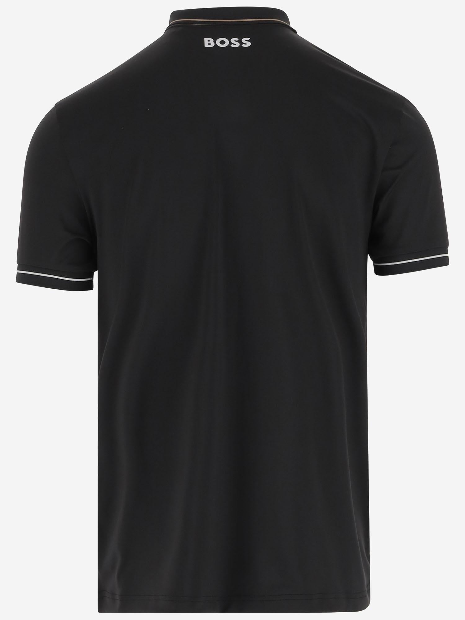 POLO IN TESSUTO STRETCH CON LOGO 50506203 005 HUGO BOSS 