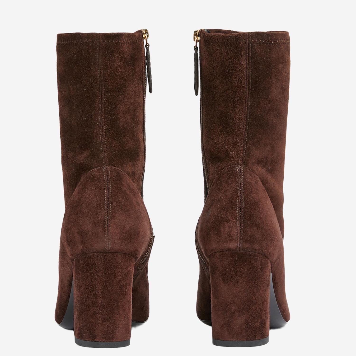 STIVALETTI CON MEZZO MORSETTO IN SUEDE 849549 AAFMU2344 GUCCI 