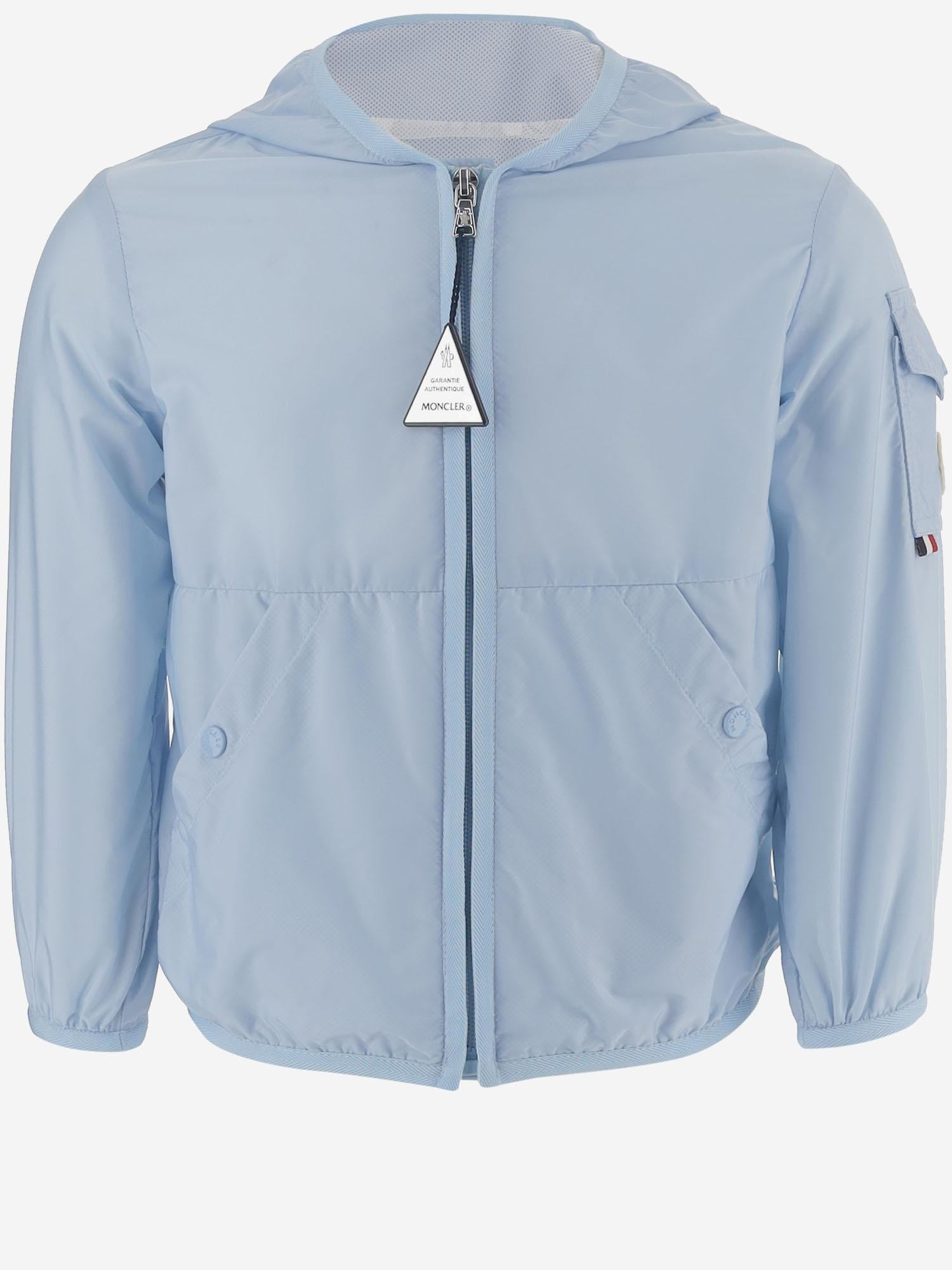 GIACCA SONGU IN NYLON CON CAPPUCCIO 1A0001653A5E 711 MONCLER ENFANTS 