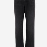 JEANS CARLYL IN DENIM DI COTONE 6516W4136 BLK THE ROW 
