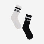 Calzini con logo lettering 1030803 BLACKWHITE BIRKENSTOCK 