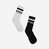 Calzini con logo lettering 1030803 BLACKWHITE BIRKENSTOCK 