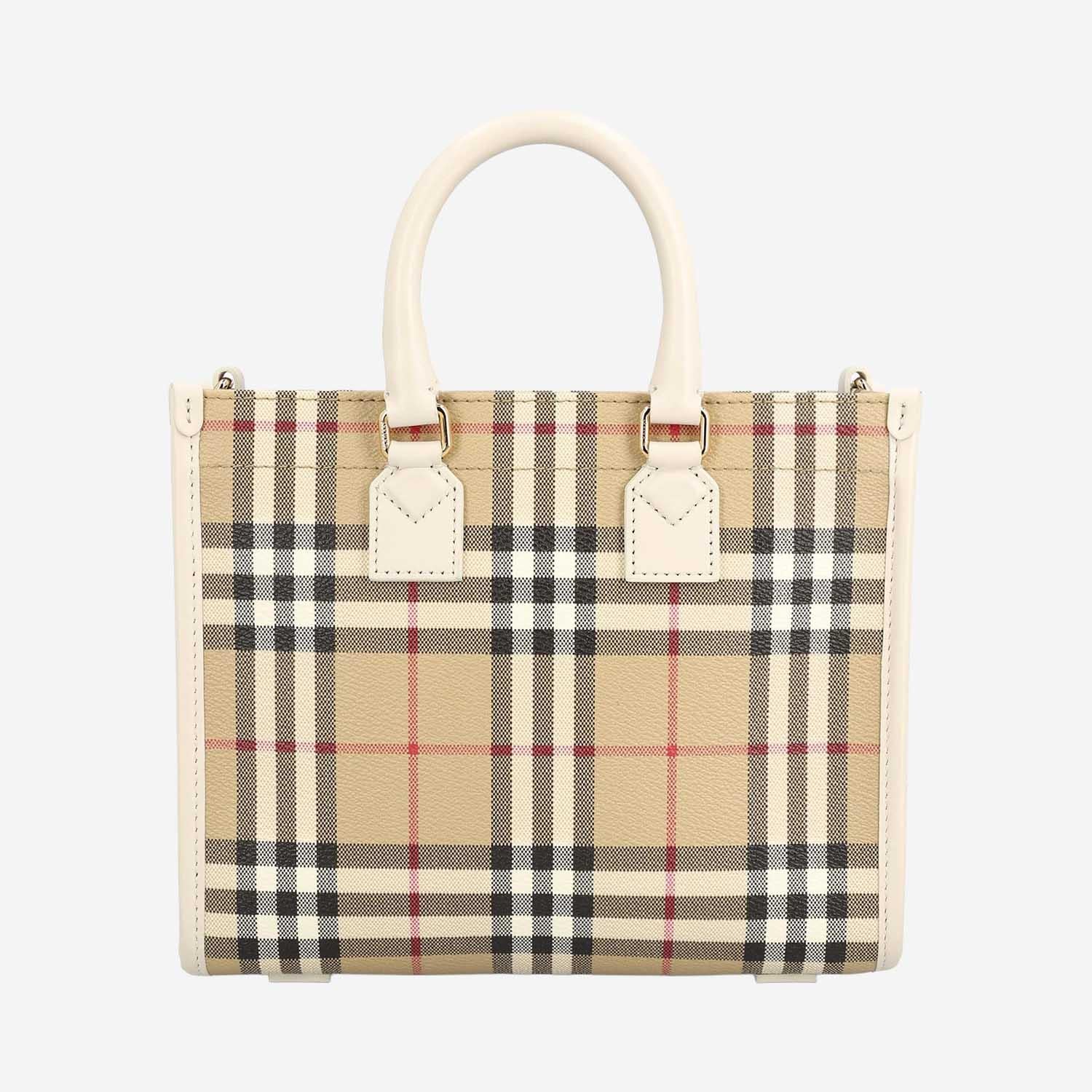 BORSA TOTE FREYA 8125134 VNTGCHKSOAP BURBERRY 