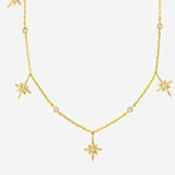 collana  DIWALI CONSTELLATION CO231G GOLD MYA BAY 