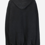 FELPA IN MISTO COTONE CON LOGO UE54HD220B BLACK VETEMENTS 