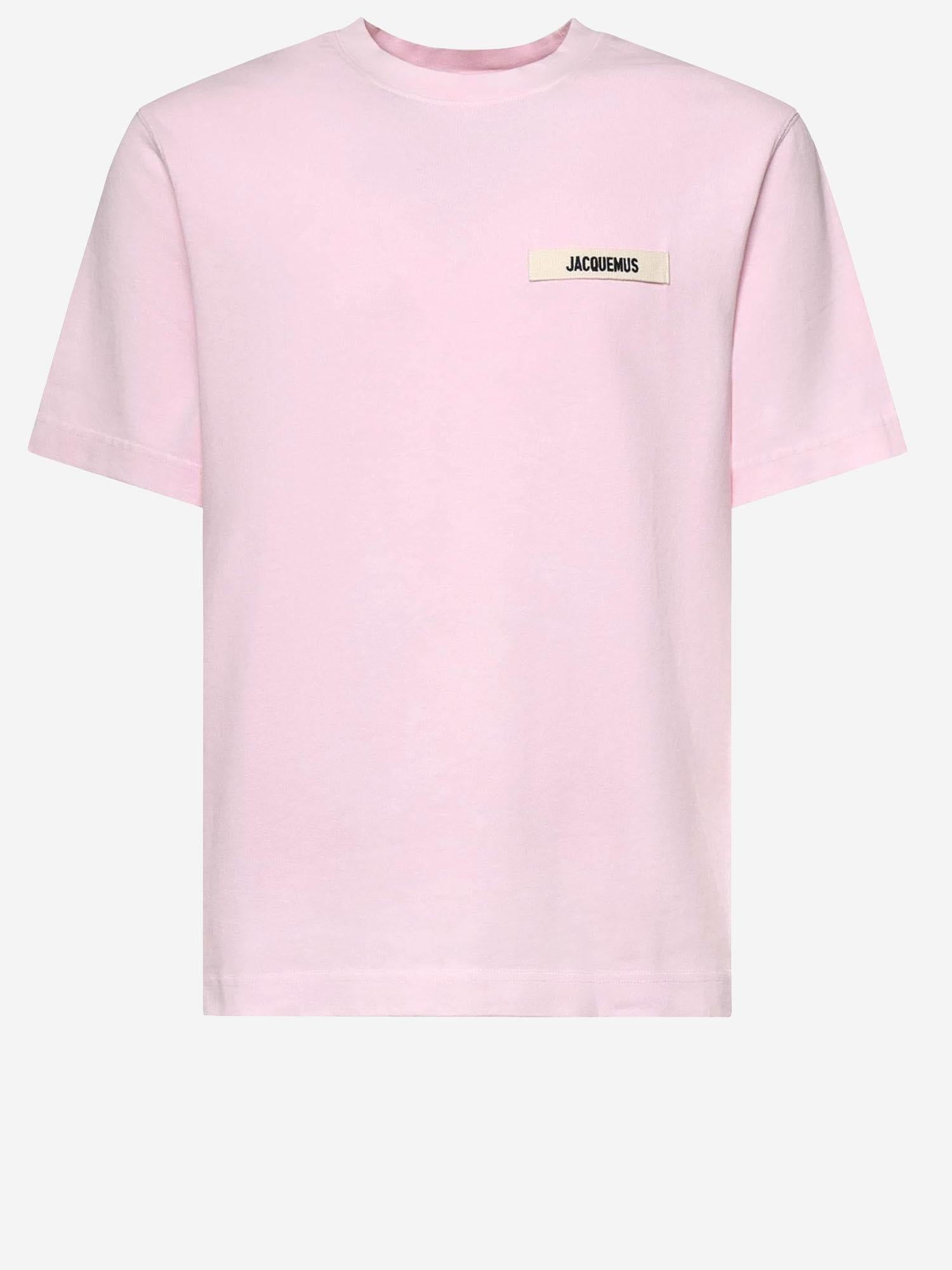 T-SHIRT GROS GRAIN CON LOGO TSM00133AJ00226 431 JACQUEMUS 