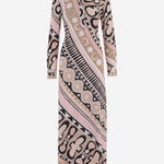 ABITO LUNGO IN VISCOSA STRETCH 6HJI656H887 063 EMILIO PUCCI 
