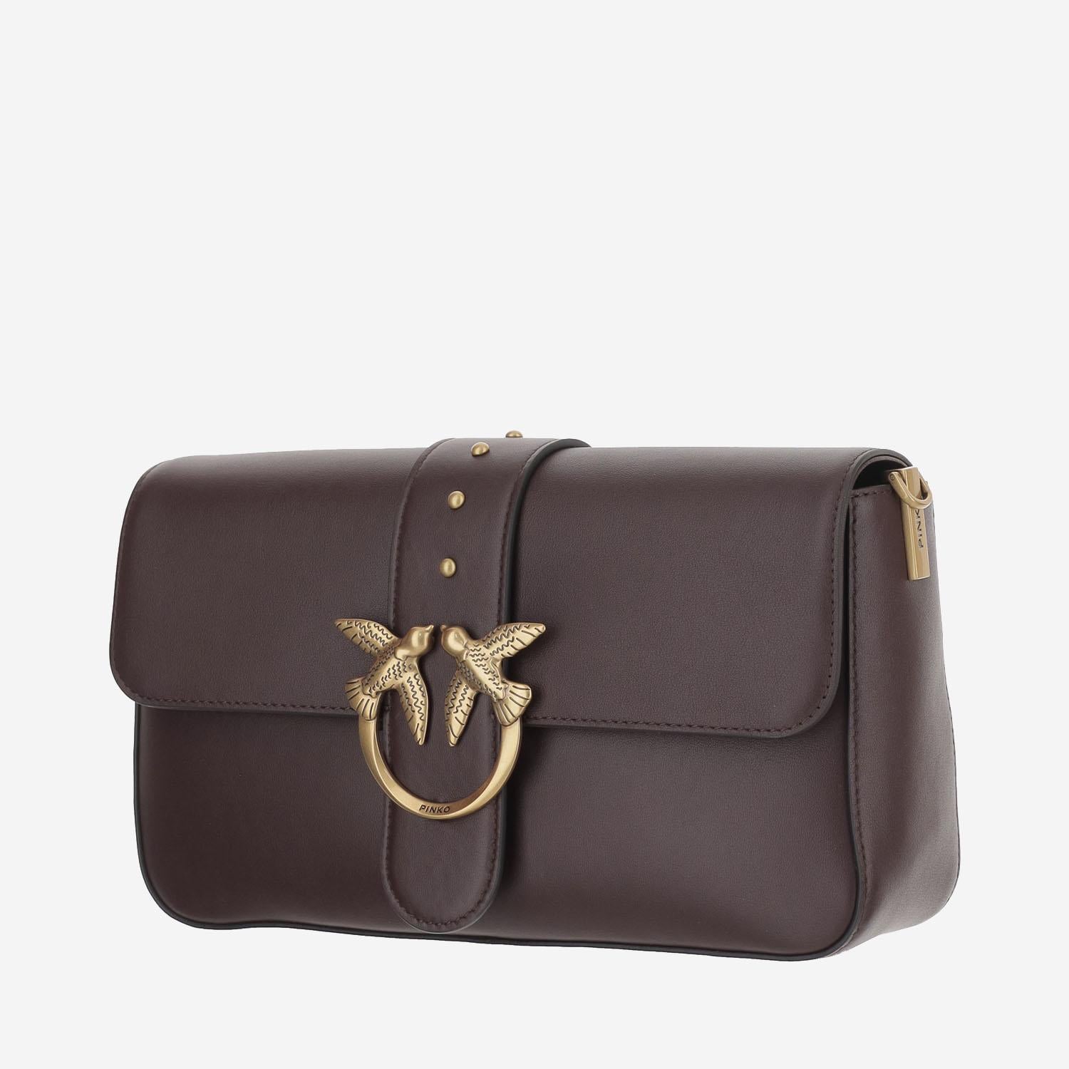 Borsa a spalla Classic Love Bag Slouchy 105823 A0QOLA7Q PINKO 