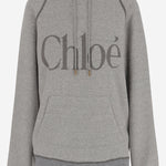 FELPA IN MISTO COTONE CON LOGO CH25AJH10179 060 CHLOE 