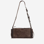 Borsa a tracolla Utilitaire in pelle scamosciata 5BC205 2CSSF0003 MIU MIU 