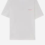 T-SHIRT IN COTONE CON LOGO W261TS09 714W WOOYOUNGMI 