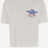T-SHIRT IN COTONE CON LOGO S74GD1407 S23009100 DSQUARED2 
