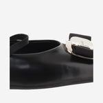 BALLERINE NEW VARA PLATE ZINA 005NERONERONERO SALVATORE FERRAGAMO 