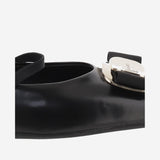 BALLERINE NEW VARA PLATE ZINA 005NERONERONERO SALVATORE FERRAGAMO 