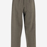 PANTALONI DA JOGGING IN LANA MTR35 FAW320061 DARKPARK 
