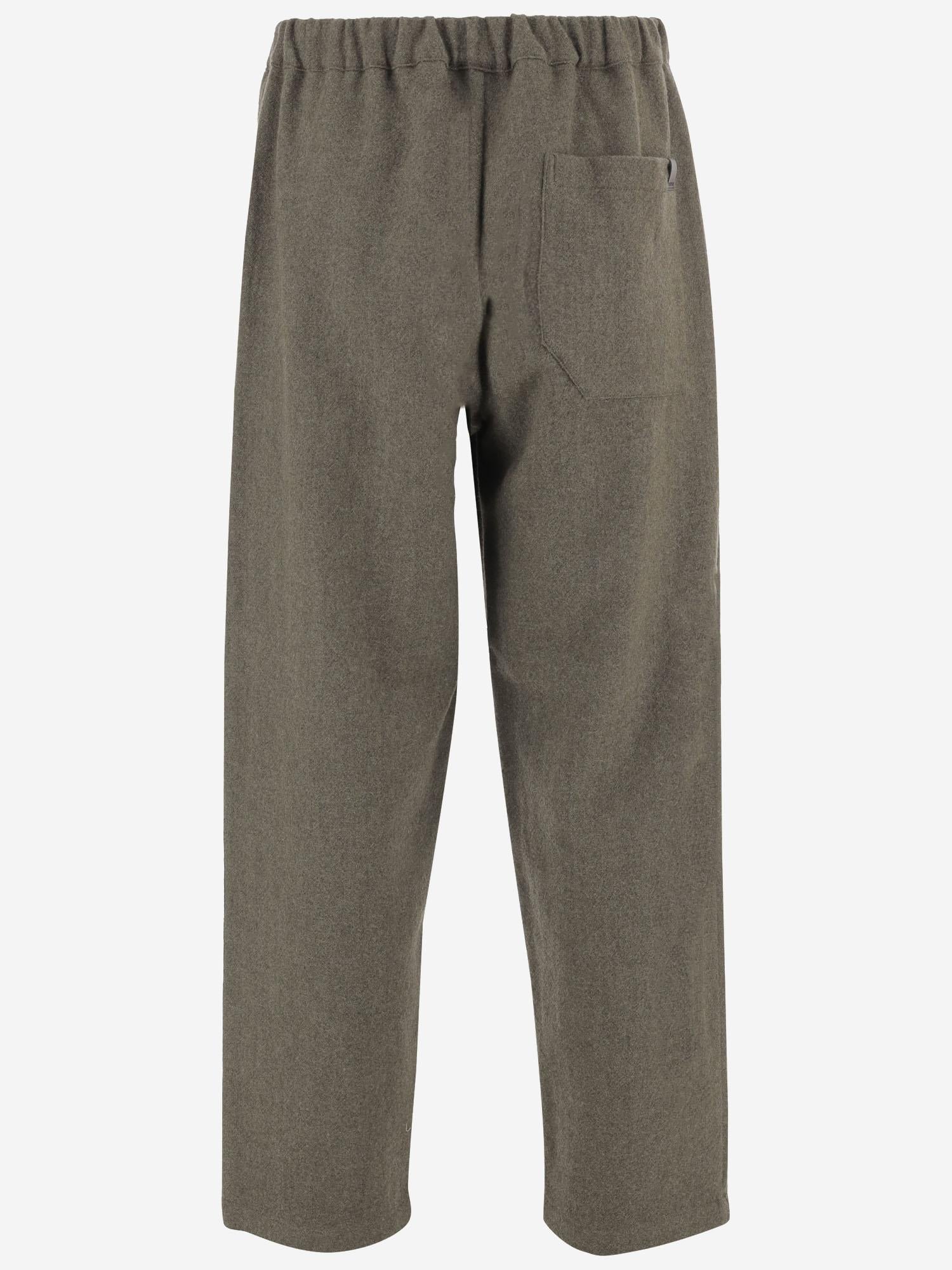 PANTALONI DA JOGGING IN LANA MTR35 FAW320061 DARKPARK 