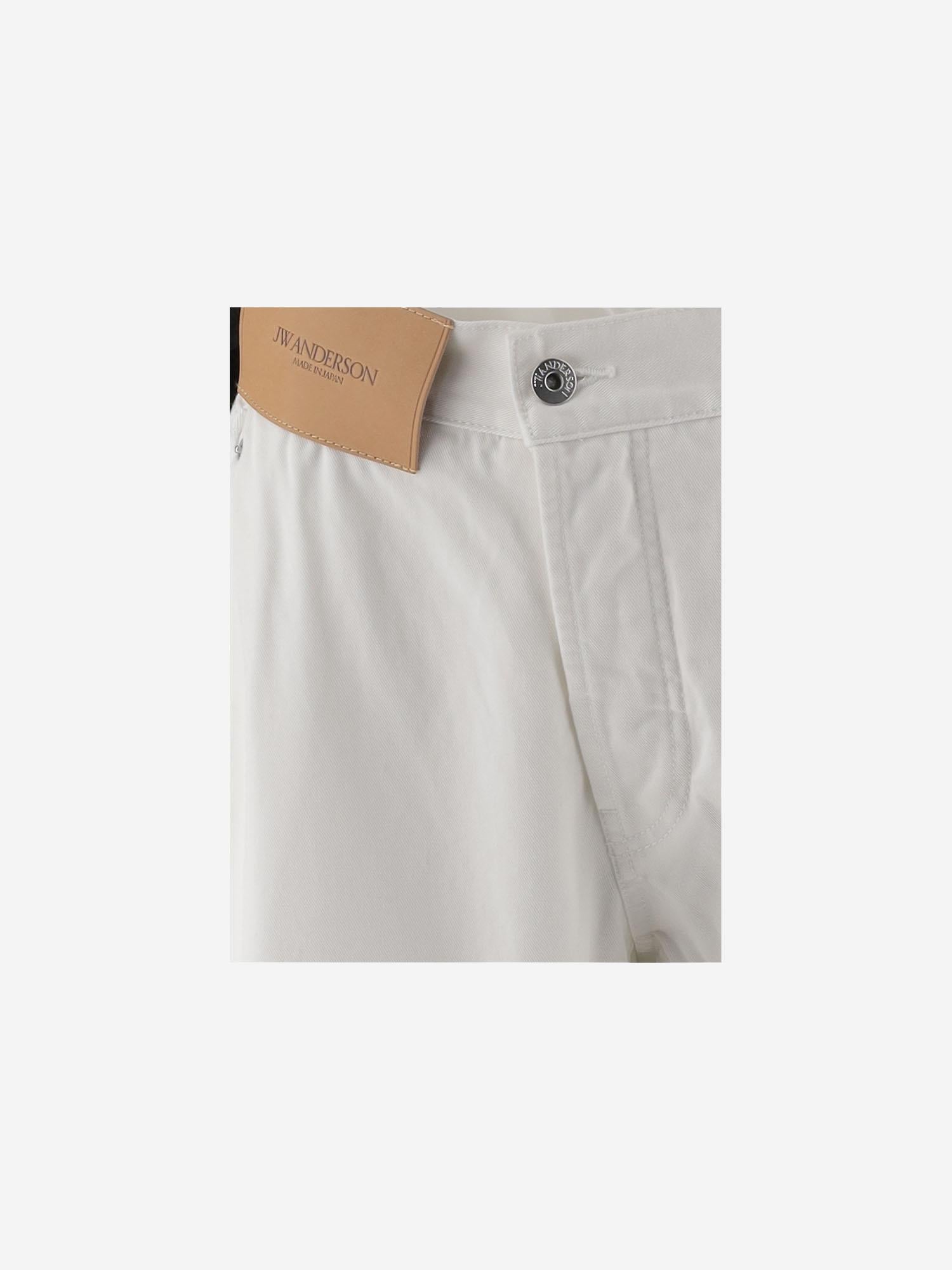 Jeans in denim di cotone DT0127 PG1933002 JW ANDERSON 