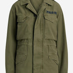 GIACCA MILITARE IN COTONE CON LOGO 211941066 001 POLO RALPH LAUREN 