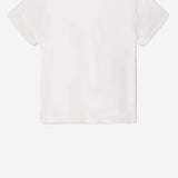 T-SHIRT IN COTONE CON STAMPA 02402WCGT376 VINTAGEWHITE RE/DONE 