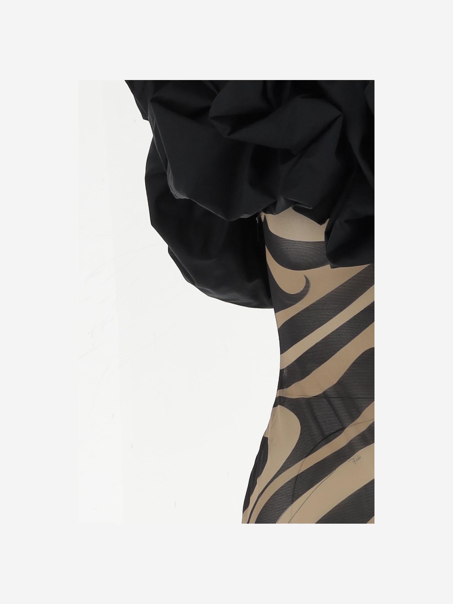 Abito Lungo Monospalla in cotone 5HRI10 5H603999 EMILIO PUCCI 
